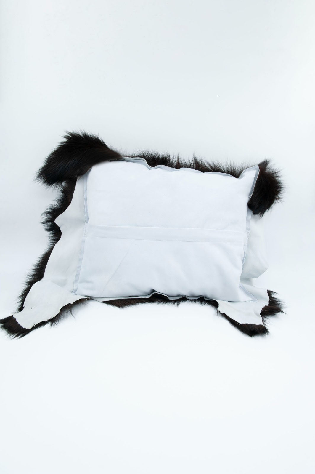 Siyah Deri Kırlent - LEATINN LEATHER WEAR