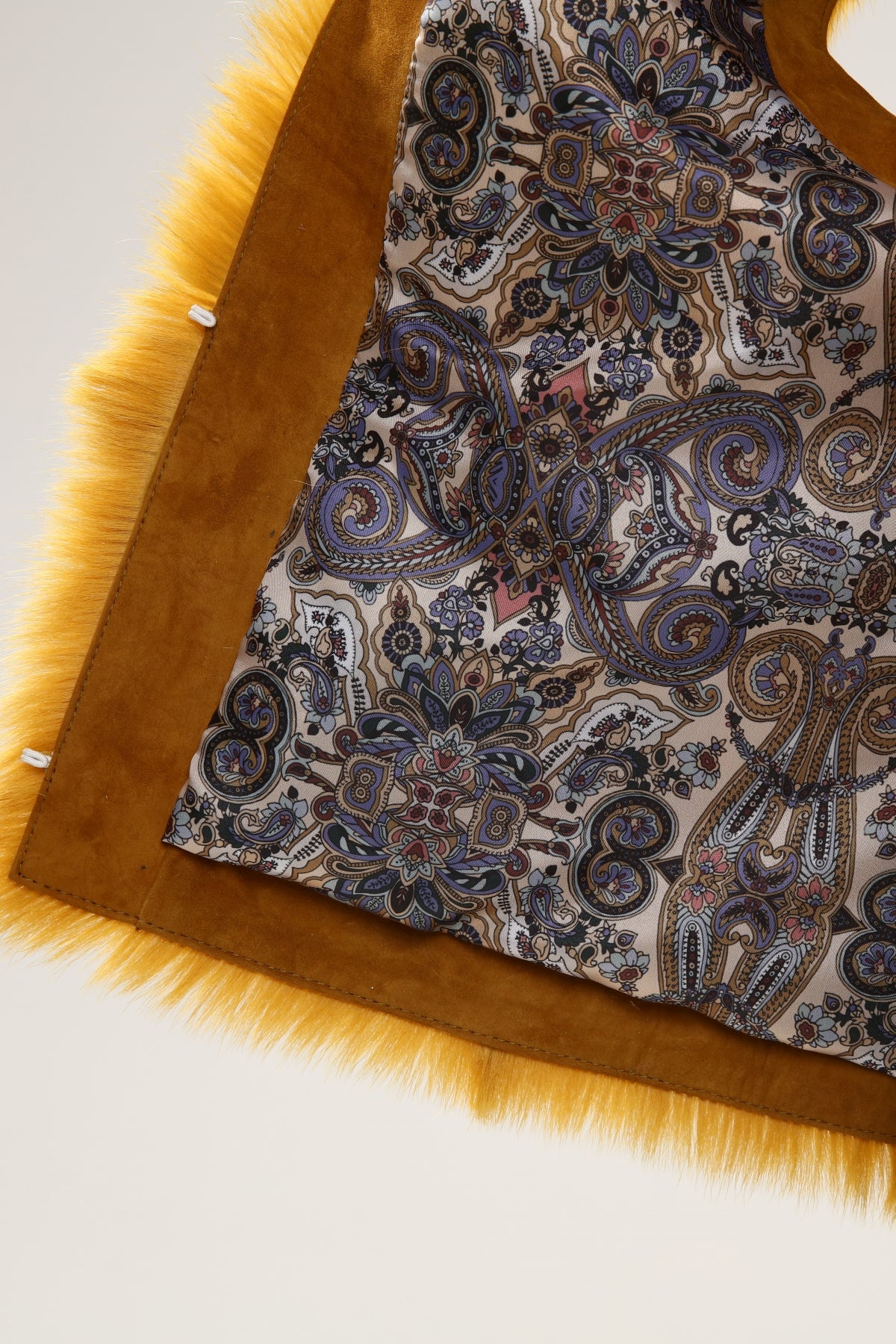 Sarı Kadın Deri Yelek - LEATINN LEATHER WEAR