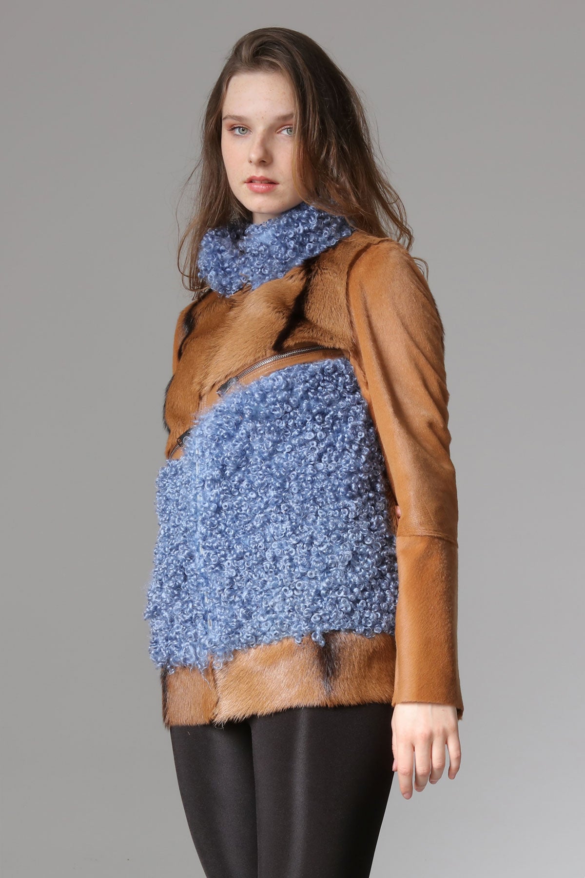 Taba Kadın Deri Kaban - LEATINN LEATHER WEAR