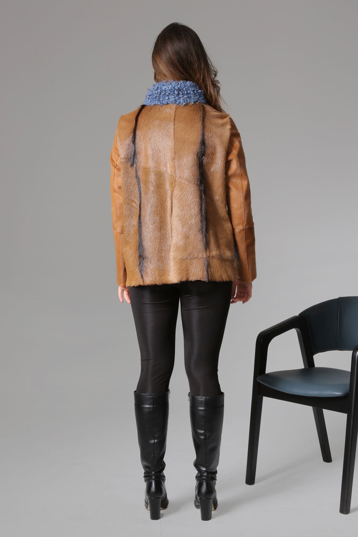 Taba Kadın Deri Kaban - LEATINN LEATHER WEAR