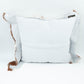 Natural Colored Leather Pillow