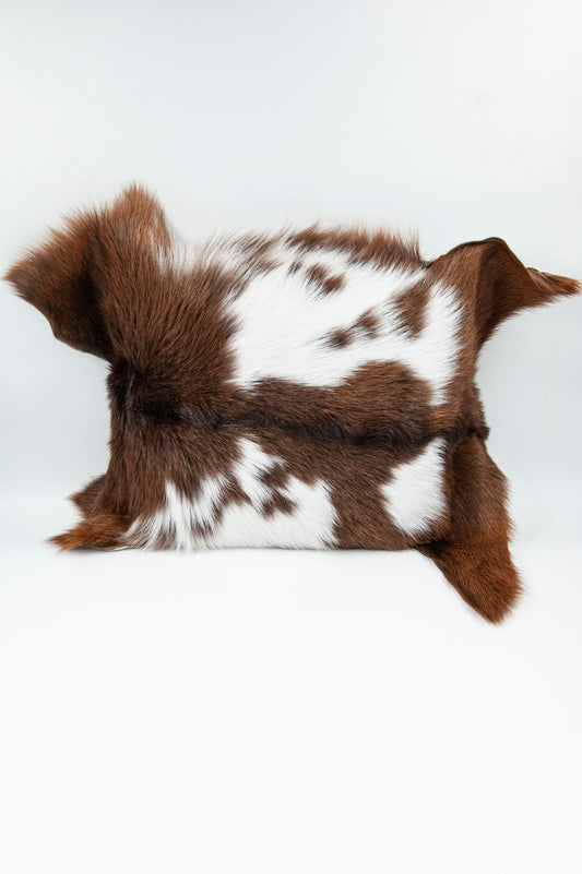 Natural Colored Leather Pillow